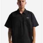 Men's Work Heavyweight Quarter-Zip Short Sleeve Shirt
