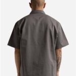 Men's Work Heavyweight Quarter-Zip Short Sleeve Shirt