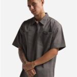 Men's Work Heavyweight Quarter-Zip Short Sleeve Shirt