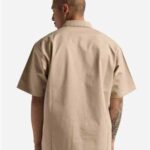 Men's Work Heavyweight Quarter-Zip Short Sleeve Shirt