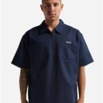Men's Work Heavyweight Quarter-Zip Short Sleeve Shirt