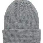 Waffle Cuffed Knit Beanie