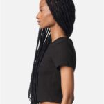 Women's Baby Rib Cropped Tee