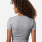 Women's Baby Rib Cropped Tee