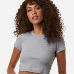 Women's Baby Rib Cropped Tee