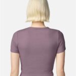 Women's Baby Rib Cropped Tee