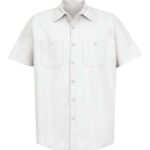 Men's Industrial Short Sleeve Work Shirt
