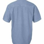 Men's Denim Short Sleeve Shirt
