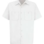 Men's Cotton Short Sleeve Uniform Shirt