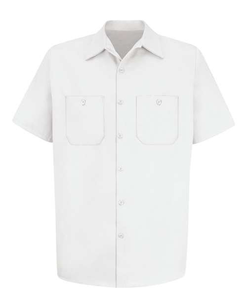 Men's Cotton Short Sleeve Uniform Shirt