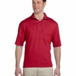 Men's SpotShield® 50/50 Polo with Pocket