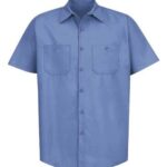 Men's Industrial Short Sleeve Work Shirt