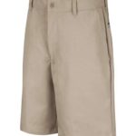 Men's Plain Front Shorts