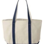Windward Large Cotton Canvas Classic Resort Tote