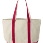 Windward Large Cotton Canvas Classic Resort Tote