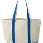 Windward Large Cotton Canvas Classic Resort Tote