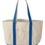 Windward Large Cotton Canvas Classic Resort Tote