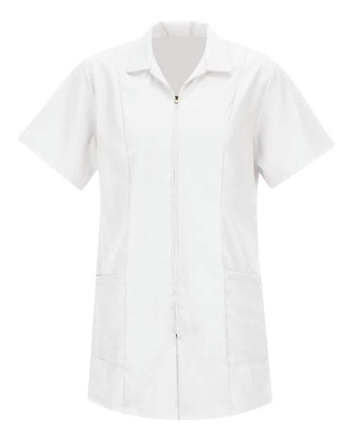 Women's Zip Front Smock