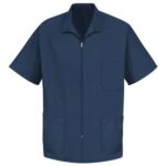 Unisex Zip-Front Smock