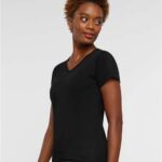 Women's Fine Jersey V-Neck Tee