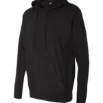 Unisex Lightweight Hooded Pullover T-Shirt