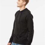 Unisex Lightweight Hooded Pullover T-Shirt