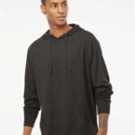 Unisex Lightweight Hooded Pullover T-Shirt