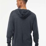 Unisex Lightweight Hooded Pullover T-Shirt