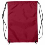 Zippered Drawstring Backpack