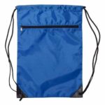 Zippered Drawstring Backpack