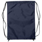 Zippered Drawstring Backpack