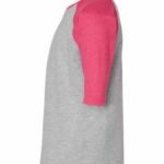 Youth Baseball Fine Jersey Three-Quarter Sleeve Tee