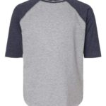 Youth Baseball Fine Jersey Three-Quarter Sleeve Tee