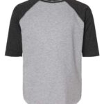 Youth Baseball Fine Jersey Three-Quarter Sleeve Tee