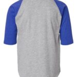 Youth Baseball Fine Jersey Three-Quarter Sleeve Tee
