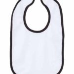 Infant Contrast Trim Premium Jersey Bib