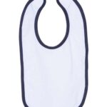 Infant Contrast Trim Premium Jersey Bib