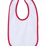Infant Contrast Trim Premium Jersey Bib