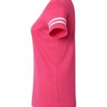Women's Football V-Neck Fine Jersey Tee