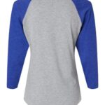 Women's Baseball Fine Jersey Three-Quarter Sleeve Tee