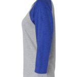 Women's Baseball Fine Jersey Three-Quarter Sleeve Tee