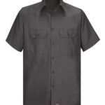Men's Ripstop Short Sleeve Work Shirt