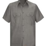 Men's Ripstop Short Sleeve Work Shirt