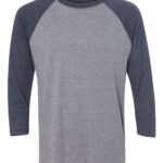 Unisex Triblend Three-Quarter Raglan T-Shirt