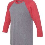Unisex Triblend Three-Quarter Raglan T-Shirt