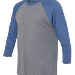 Unisex Triblend Three-Quarter Raglan T-Shirt