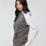 Women’s Colorblocked Cosmic Fleece Hooded Sweatshirt