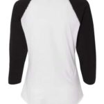Women's Baseball Fine Jersey Three-Quarter Sleeve Tee