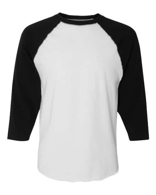 Men's Baseball Fine Jersey Three-Quarter Sleeve Tee