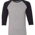 Unisex Triblend Three-Quarter Raglan Baseball T-Shirt